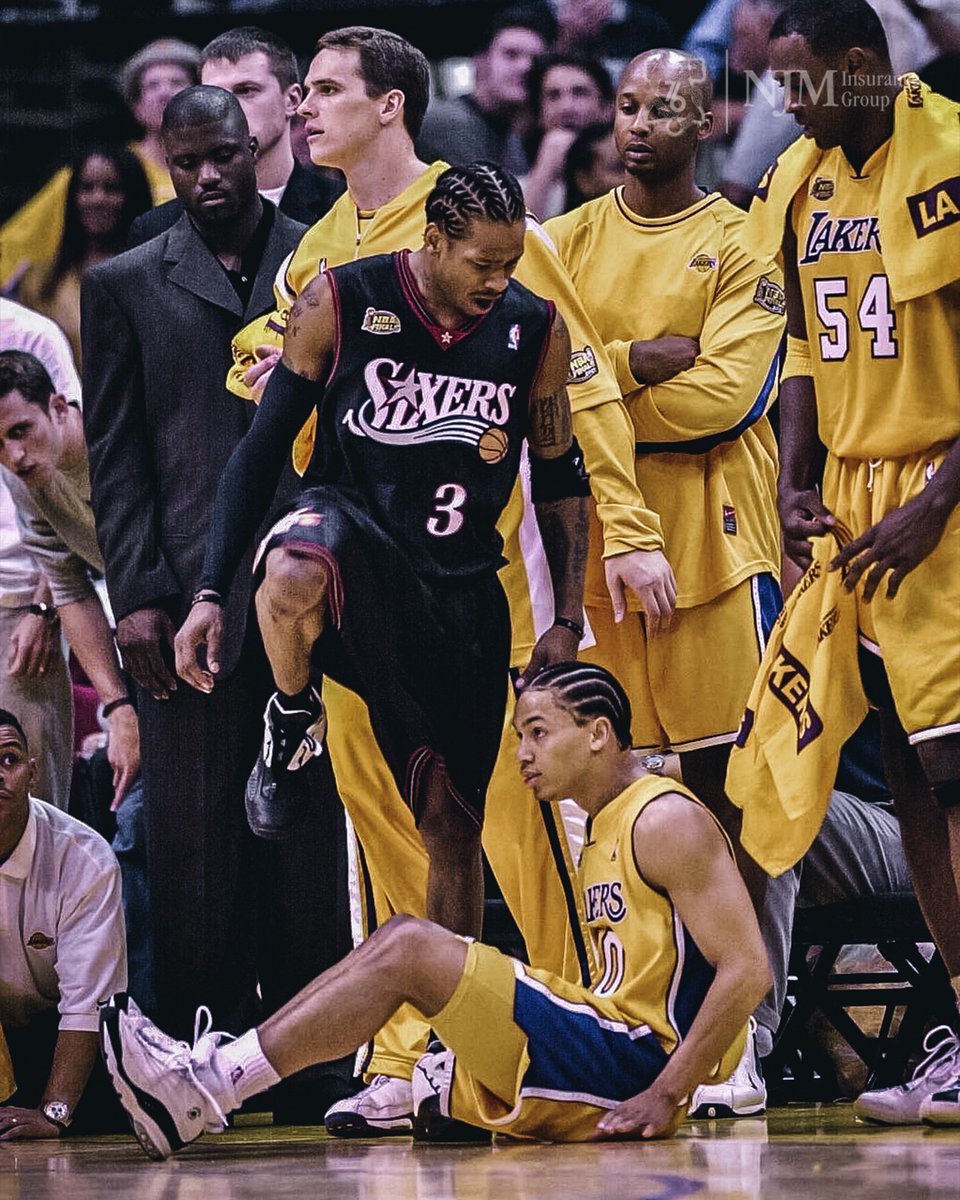sixers's tweet image. The crossover. The step over. The Answer.

20 years ago today and it&apos;s still just as legendary.

#OTD pres. by @NJMIns