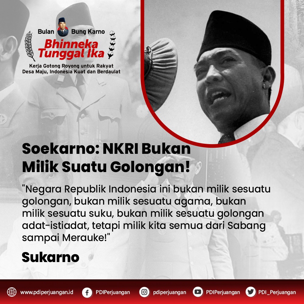 DPCPDIPCIRKOT's tweet photo. Digahayu Bapak Bangsa
#HarlahBungKarno https://t.co/sisqz8HHL6