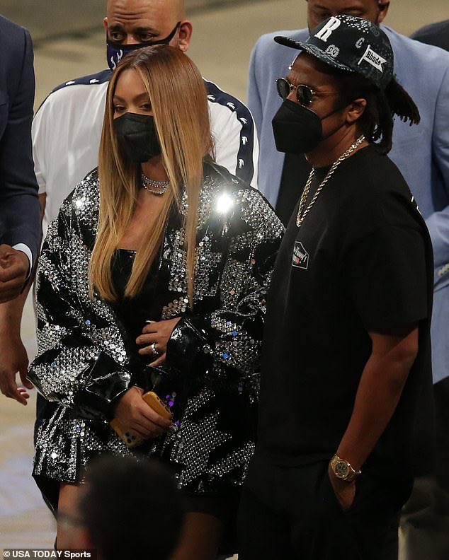 serious question.  do you think Beyoncé really likes going to basketball games or do you think she just does it for her husband?