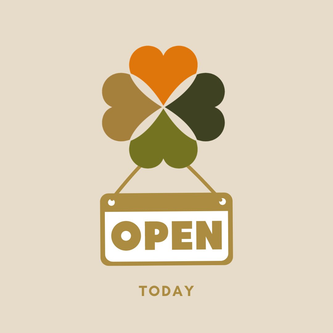 Open Sundays 🧡