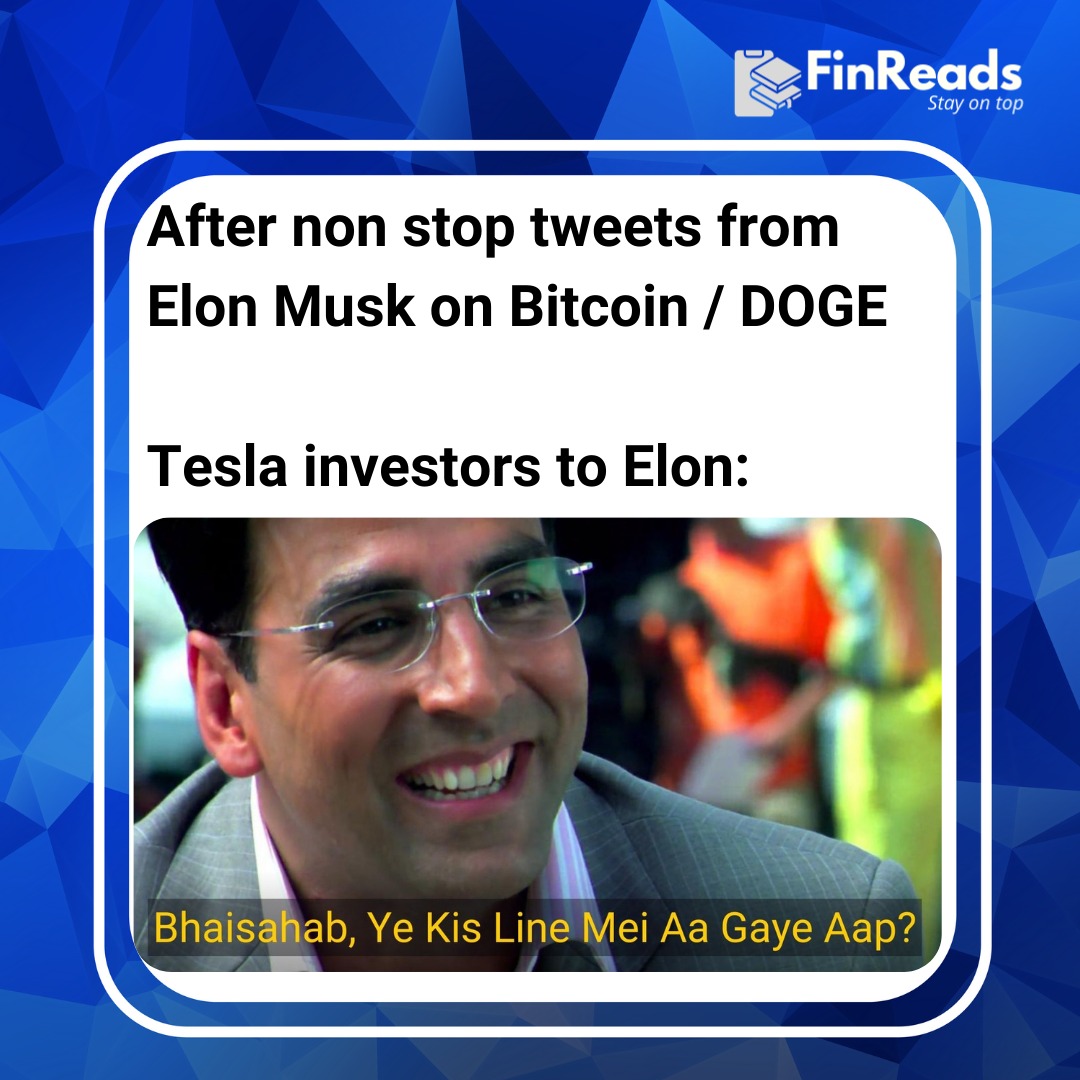 fin_reads's tweet photo. Remember to Like, Comment and Share with your friends
@elonmusk 
#memes #finance #funny #memesdaily #funnymemes #humor #lol #finmemes #edgymemes #laughoutloud #justforfun #fun #wazirx #crypto #btc #binance #bitcoin #dogecoin https://t.co/wr1O08PYW2