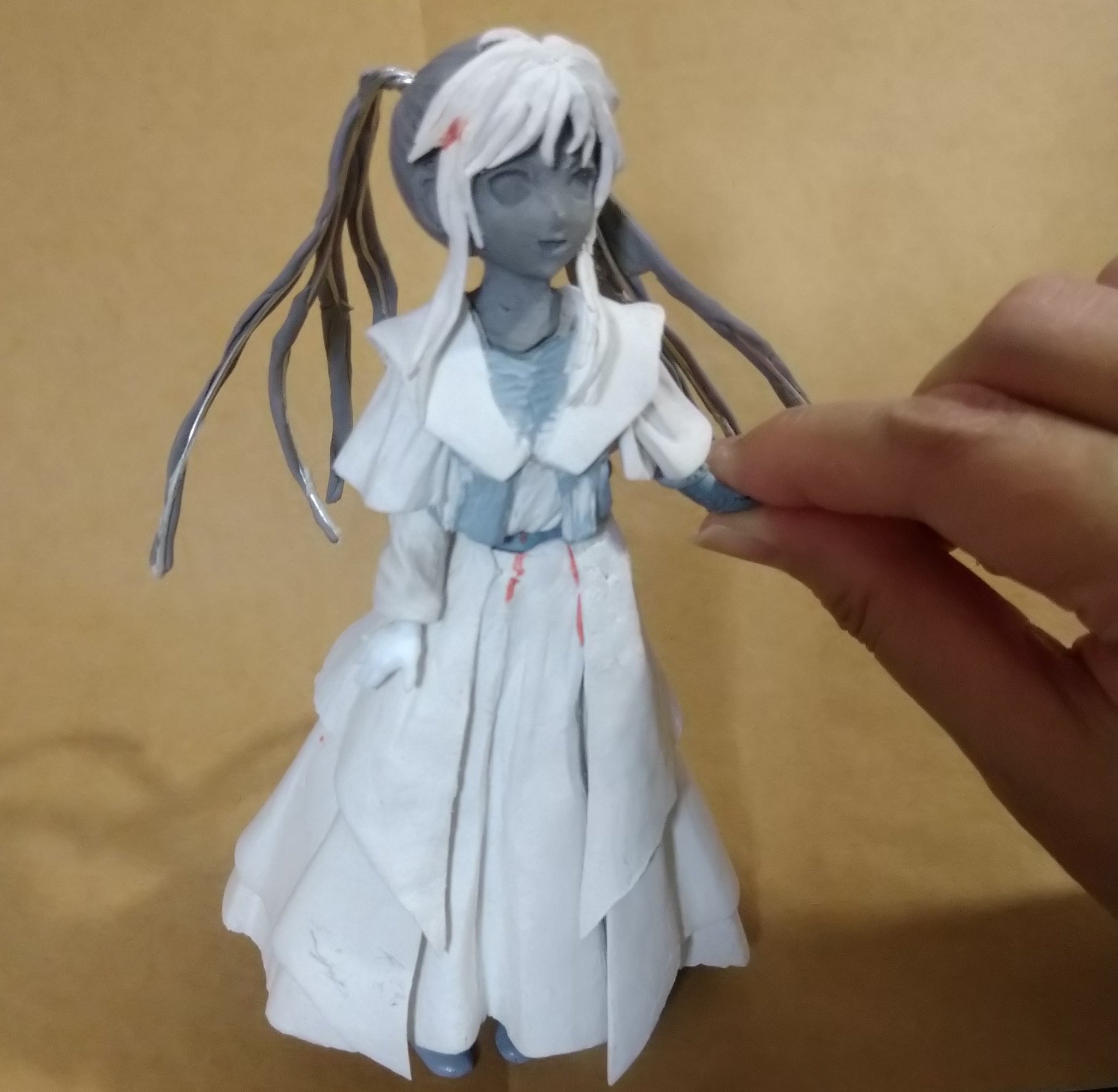 かいしんのえるこx 仮 メール応募しました 製作途中の写真 頭部と手はバックアップの意味でキャストに素材置き換えしました 1ヶ月で作るのはキツかったです 愛ゆえに命を削ったぜ ドラゴンスレイヤー英雄伝説 ディーナ姫 ファルコムいらこん