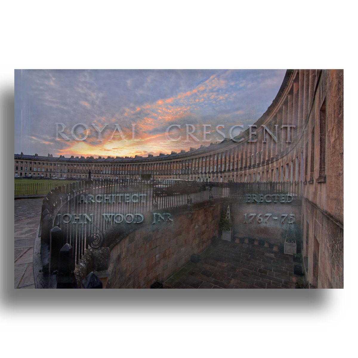 Sunset 🌇 at the Royal Crescent Bath blended with the famous street sign
.
.
.
#visitbath #ThePhotoHour <a href="/StormHour/">#StormHour</a> #royalcrescent #sunset #goldenhour #summer #photography #photooftheday #SundayMotivation #bathuk