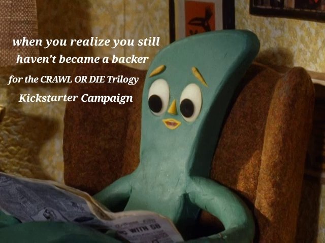 smileyrileyjd0's tweet image. TIME IS RUNNING OUT PEOPLE go check it out!!  #CRAWLorDIE2 #TANKarmy #Kickstarter #CRAWLorDIE #crawlordie2 #crawlordie #indie #memes #horrorfilms #HorrorFamily #WakeUp
.
kickstarter.com/projects/nicol…