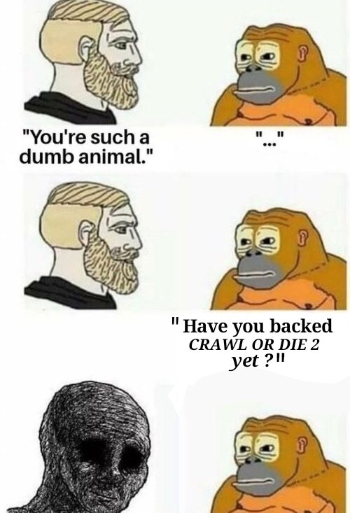 smileyrileyjd0's tweet image. TIME IS RUNNING OUT PEOPLE go check it out!!  #CRAWLorDIE2 #TANKarmy #Kickstarter #CRAWLorDIE #crawlordie2 #crawlordie #indie #memes #horrorfilms #HorrorFamily #WakeUp
.
kickstarter.com/projects/nicol…