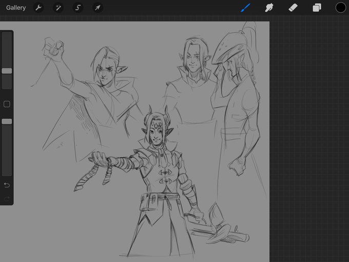 Monhun sketches 