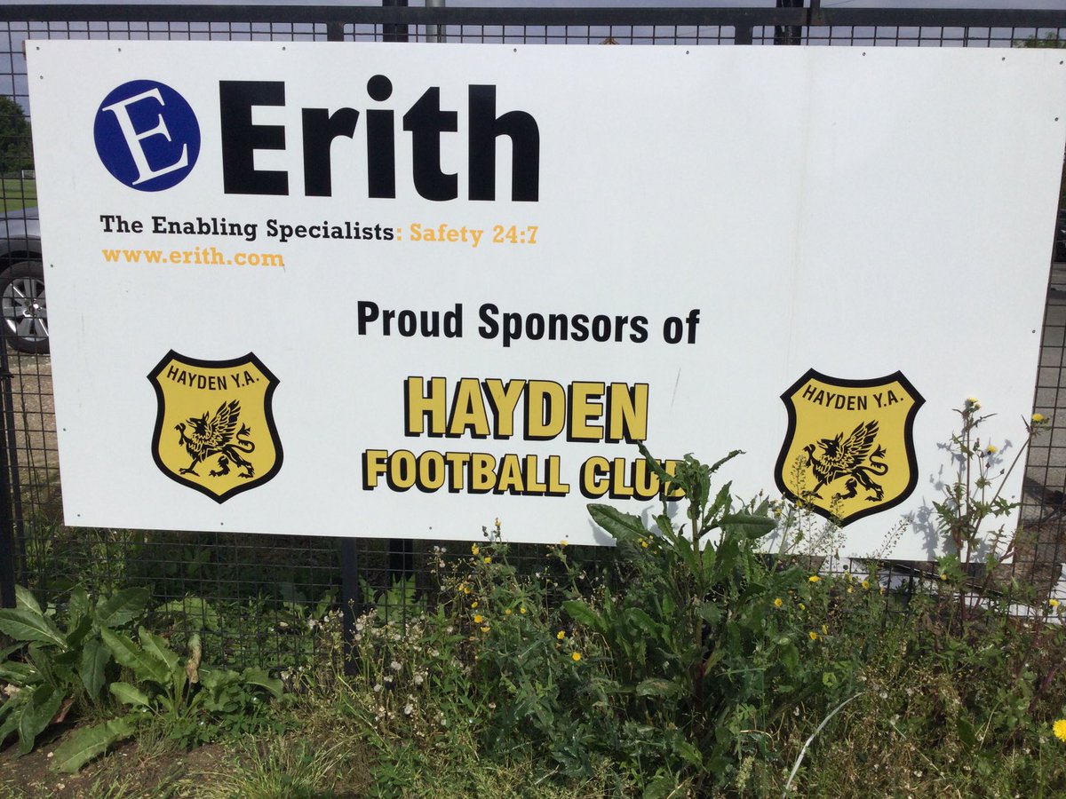 My game today, ⁦<a href="/OBDSFL/">OBDSFL</a>⁩ Div.4, <a href="/HaydenYouth/">Hayden Youth</a> Reserves v @ellis.athletic. After glitz,glam and spectacular goals from another postcode of the county cups, I have come to sunny Kent, sleepy Leyton Cross to a very well appointed club. HAYDEN YOUTH ASSOCIATION