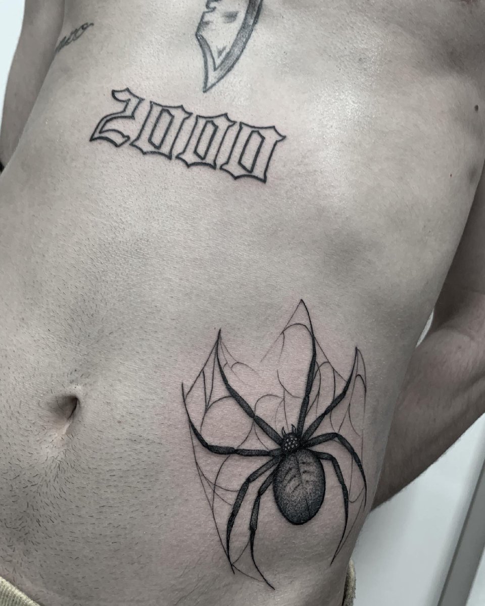 Bat  spider belly tattoo  Best Tattoo Ideas For Men  Women