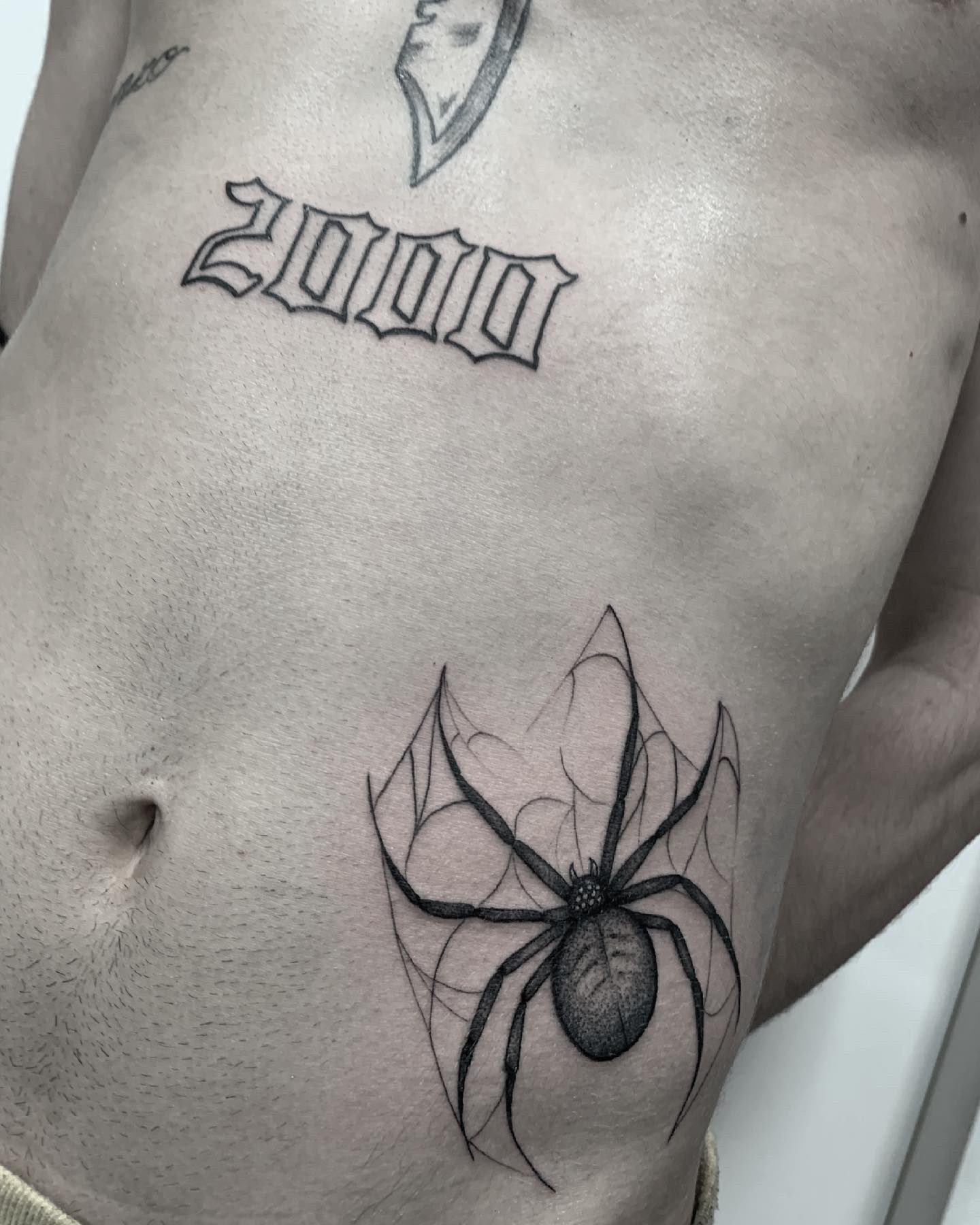 Tattoo tagged with dots belly spider  inkedappcom