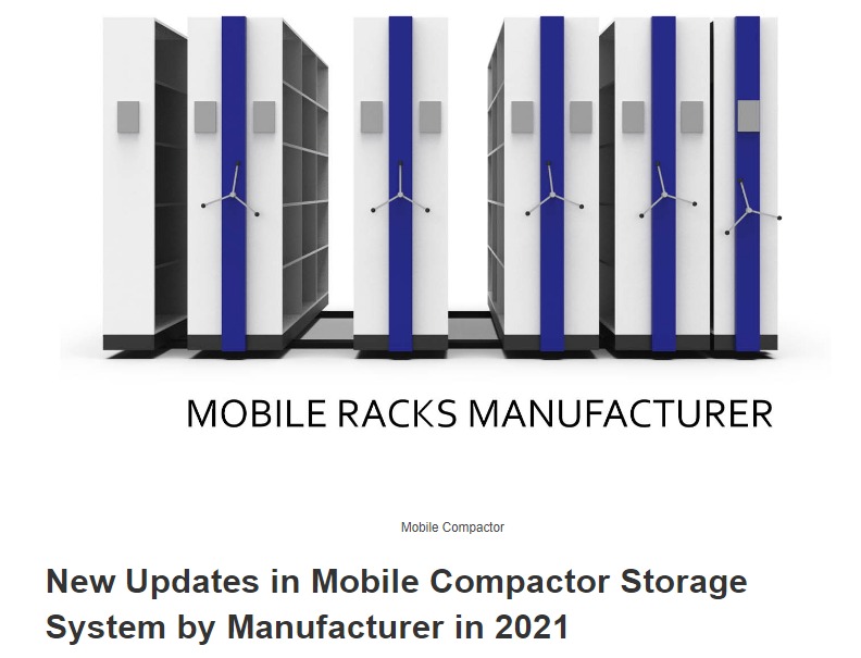 MyriadSystem's tweet image. Introducing our New Updates in Mobile Compactor Storage System by Manufacturer in 2021
Powered with 
a) New Age Machines
b) Developing New Security Systems
c) High-End Manufacturing Unit

Learn More: myriadstoragesystem.com/mobile-compact…

#MobileCompactors #MakeInIndia #Manufacturer