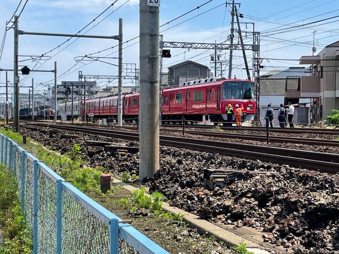 人身事故】名鉄名古屋本線 今伊勢駅で人身事故発生 運転見合わせ「乗っ 