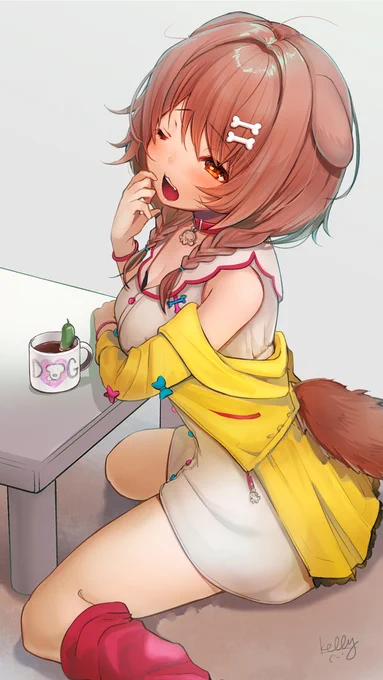 寝落ちしちゃった、ころさん🐶
おかえりなさい。
#できたてころね 