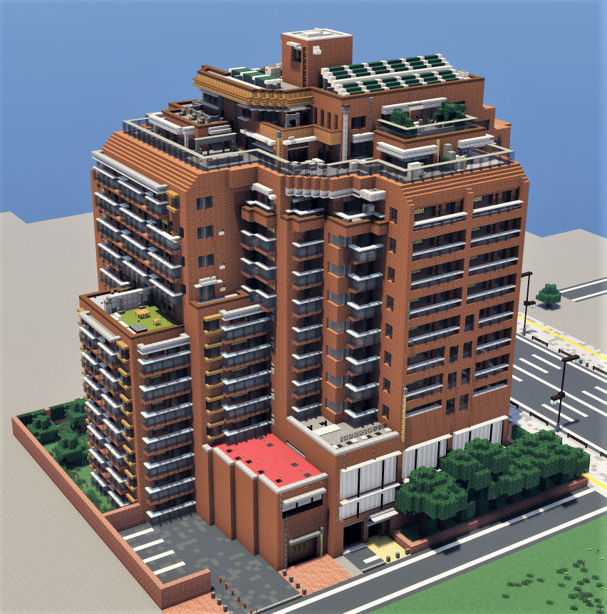 Twitter 上的 宝条みちる Minecraft Rt Ingram 1998 マンション作りました 製作時間3時間 Minecraft Minecraft建築コミュ Minecraft都市開発 京慧府 T Co Gplgiyv5y5 Twitter