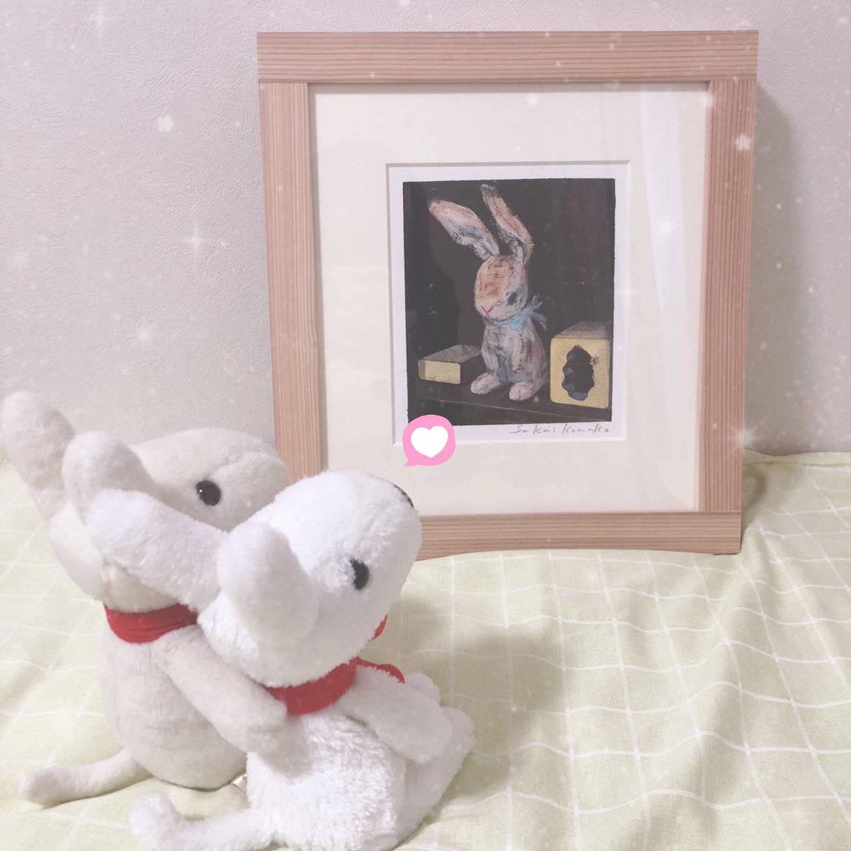 PLAY! MUSEUMで開催中の酒井駒子展にてお迎えしていたミストグラフが