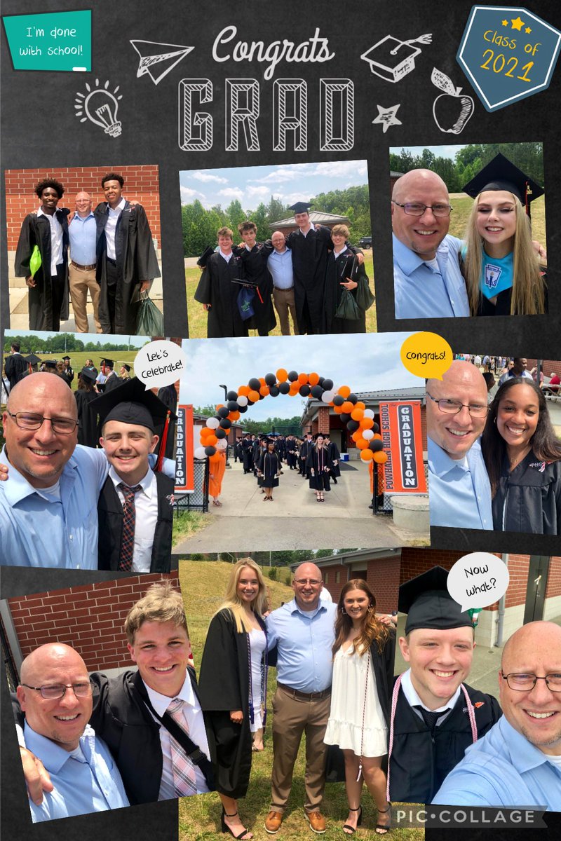 MrForstner's tweet photo. WE DID IT! We made it to the finish line of the school year!  It marked the end of high school for many students and has also signaled the end of Luke’s time in preschool.  I couldn’t be more proud of the PHS class of 2021 and can’t wait to see where the next chapter takes them! https://t.co/2lCAqtzdnI