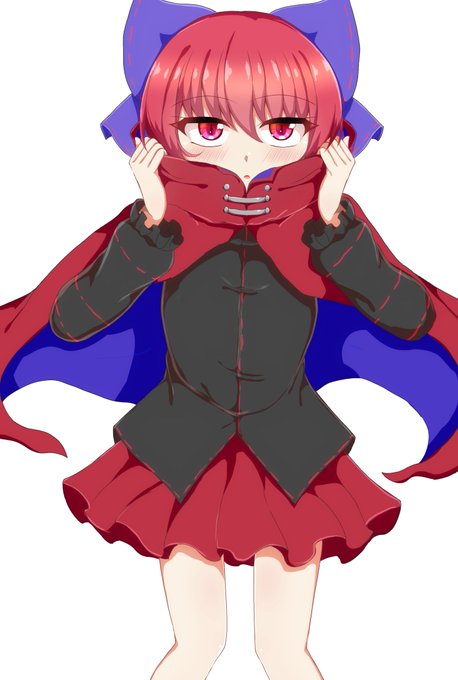 去年カキカキしてた蛮奇ちゃんをペタリ #6月6日は赤蛮奇の日 