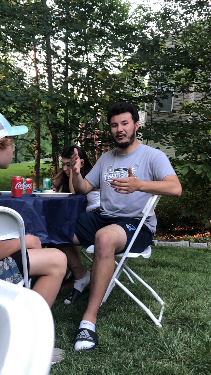 OvermanColganHS's tweet photo. Choi. Explaining to me why he should be able to play attack even though he’s defense. #maybe #wellsee #notmydecision....it’s hard to say no to a great young man #gosharks https://t.co/XsWgjsTCDd
