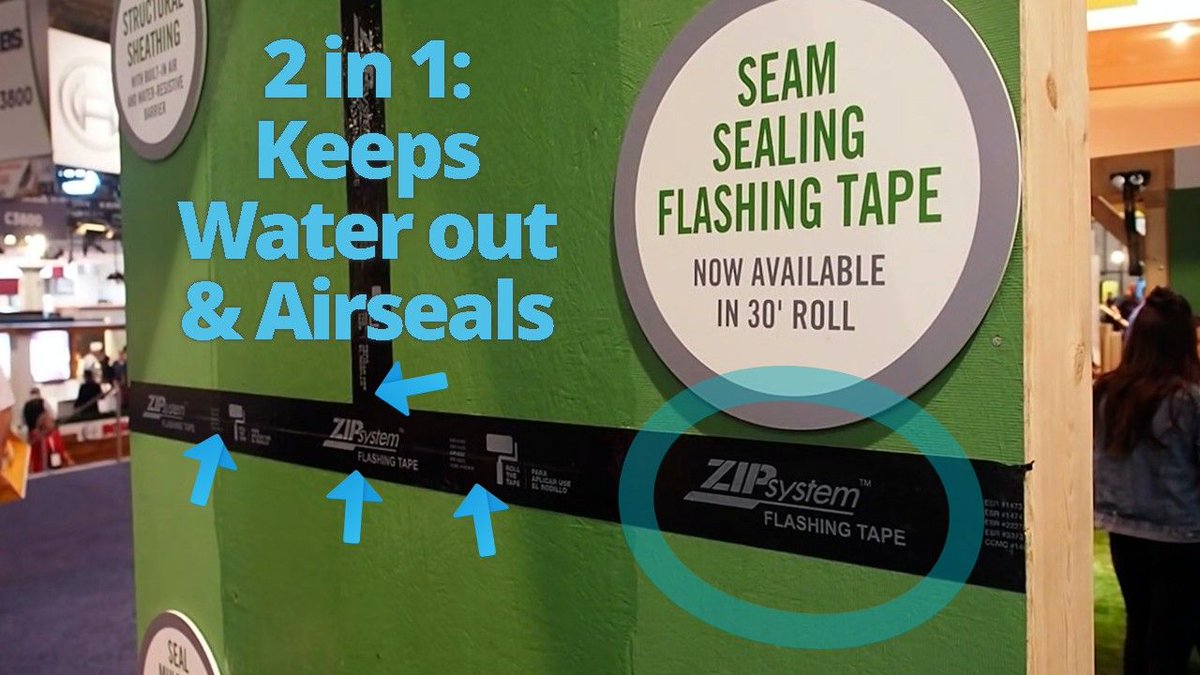 IndiaGreenBldg's tweet photo. Wall Control Layers, and How #ZipSystem Products Work with #WallPanels &amp; #Roofs to Keep #Buildings Dry (VIDEO): https://t.co/p8Y6L3Xzx6 @HuberWood #walls #OSB #roofing #building #construction #architecture #design #wood #lumber #greenbuilding #sustainability #weatherproofing https://t.co/XZnuE1djS0