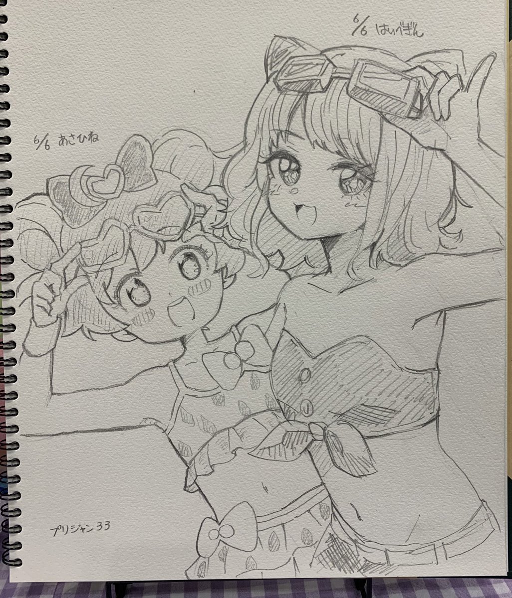 二人でらぁみれスケブ描かせていただきました👏 
