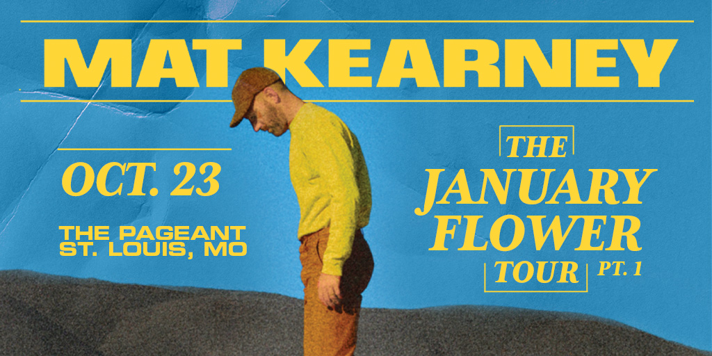 The Pageant on Twitter "JUST ADDED + matkearney The January Flower