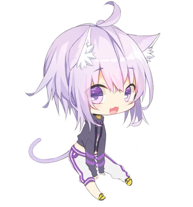 ちびキャラおかゆん
 #絵かゆ 