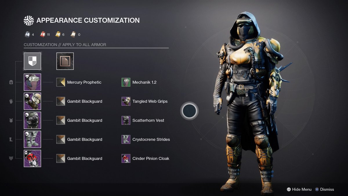 kumasenshi's tweet photo. my hunter
 #SplicerFashionShow @DestinyTheGame https://t.co/wmOvpM7hgR