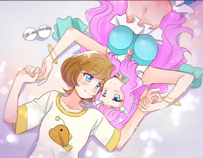 あなたは私に、私はあなたに | 未鏡@レイフレお疲れ様でした #pixiv https://t.co/0UcxB5w773 