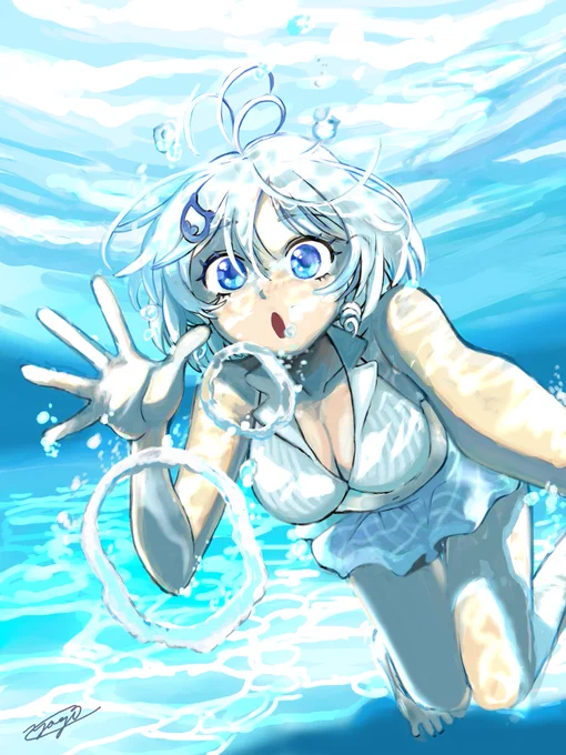 水着🐬
#SiroArt 