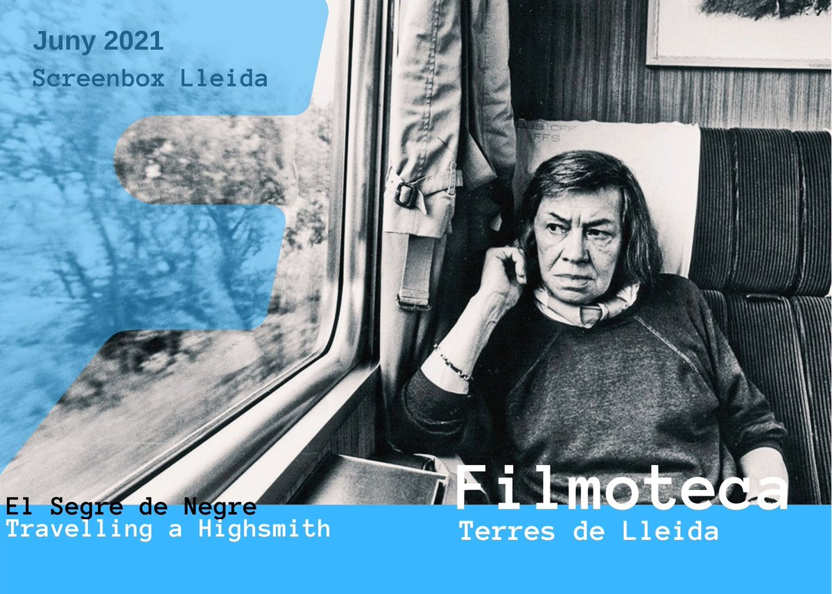 FilmotecaLleida's tweet photo. Filmoteca Terres de Lleida s'uneix al festival de novel·la negra @segredenegre per commemorar l'any Highsmith. Tots els dilluns de juny a les 20h. a la pantalla de l'@Screenboxlleida. 
4 adaptacions de l'autora texana en la història del cinema
5€ / 3€ (abonats Screenbox) https://t.co/rhQudYWQUg