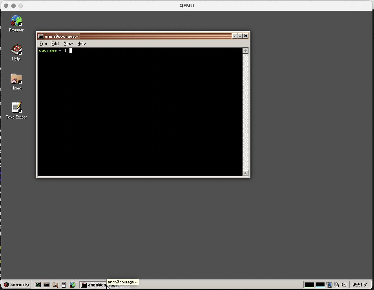 JaseTheAussie's tweet image. Had my first go at downloading, building and launching SerenityOS today, on my Mac Book Pro, after a couple of failed builds and a little bit of RTFM, all is well :)  #serenityos