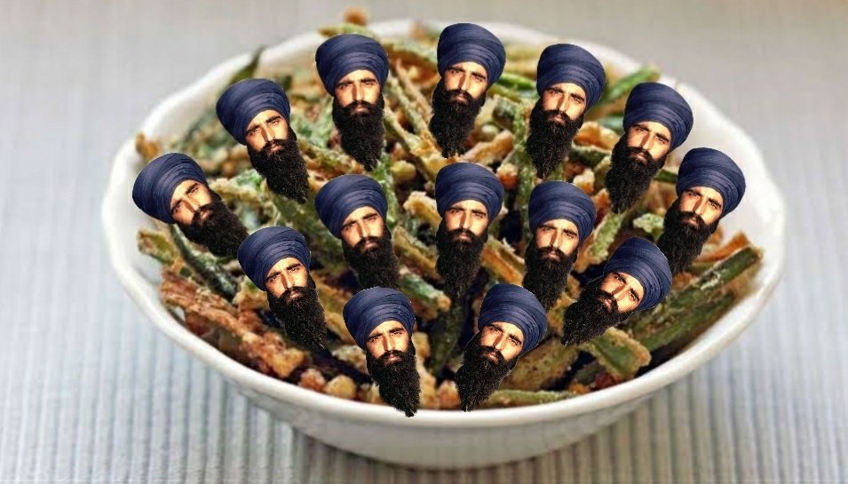 Tsaffronist2's tweet photo. Amritsari Bhindi Masala ❤ https://t.co/U5lylUmycH
