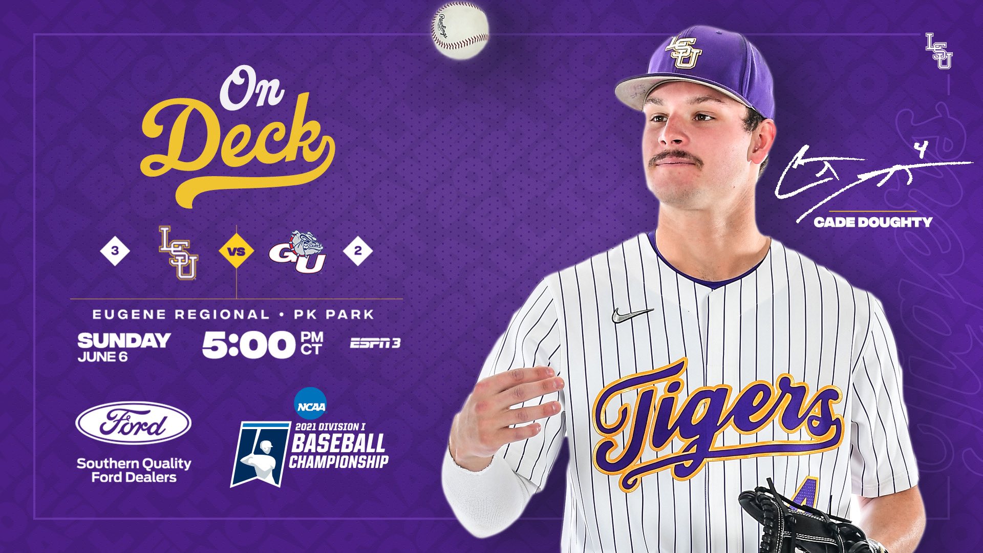 LSU Baseball on Twitter "Round ️ On Deck…