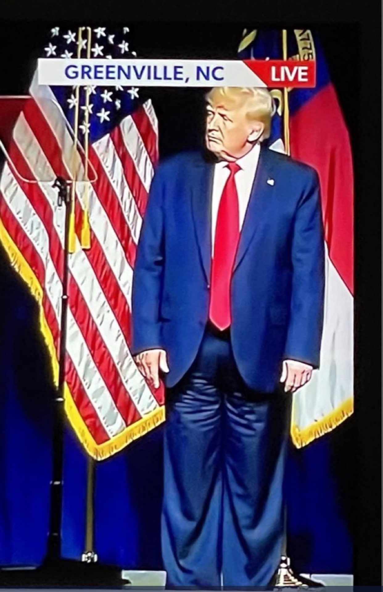 trump pants on backwards
