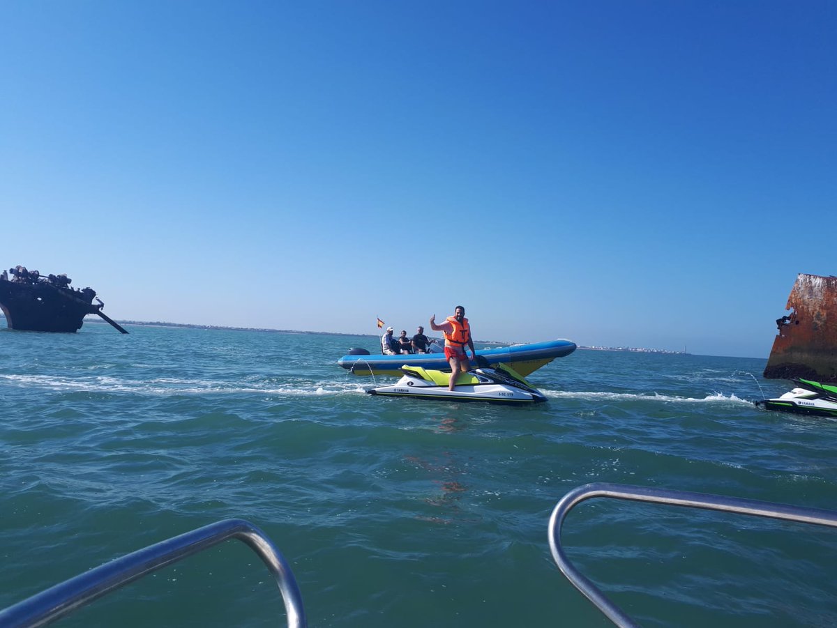 Una parada obligatoria siempre es el "barco del arroz". Blog trip #ChipionaNatural