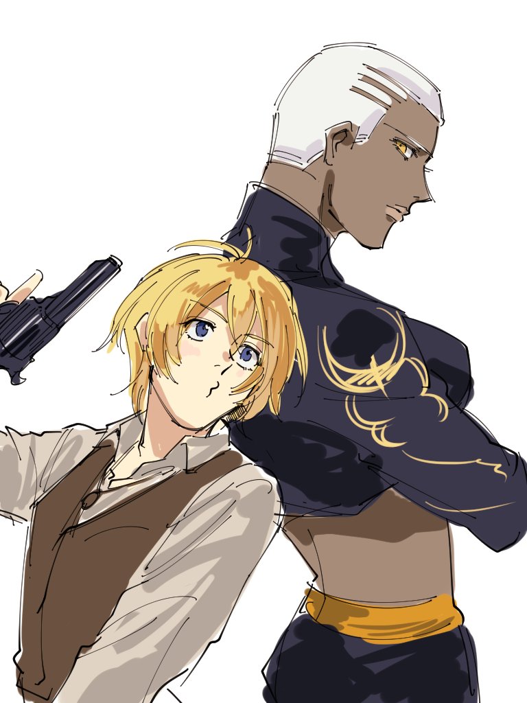 Fgo リプきたキャラを性転換する ビリーちゃんとエミヤオルタ 木綿のイラスト Fgo リプきたキャラを性転換する ビリーちゃんとエミヤオルタ 木綿のイラスト