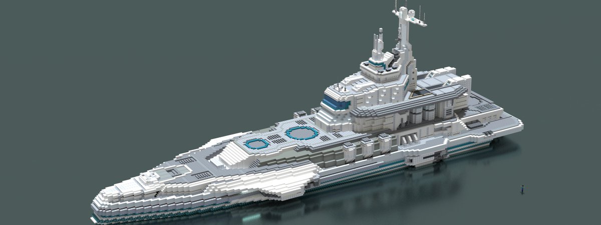 koemcrete's tweet photo. I love scifi. I would like to draw something scifi but i can't draw, so i'm using minecraft instead. So, here is something scifi in a ship🚢
Steve for a scale

note: you might already see this somewhere
#Minecraft #Minecraftbuilds #minecraft建築コミュ https://t.co/73XaWkSXz3
