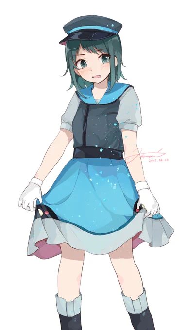 乗り入れ服で照れじょーばん 