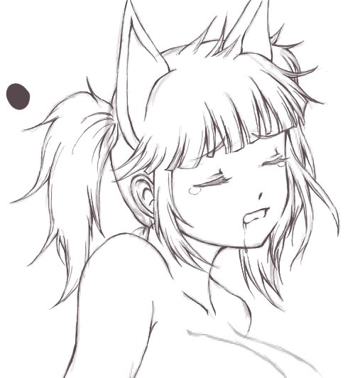 なぜかこの衣笠を仕上げ始めたという 