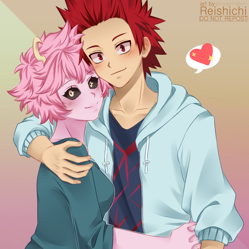 KiriMina x PDA #切芦 #kirimina #kirishimaeijiro #ashidomina #bokunoheroacademia #僕のヒーローアカデミア #BNHA #fanart pixiv.net/artworks/90365…