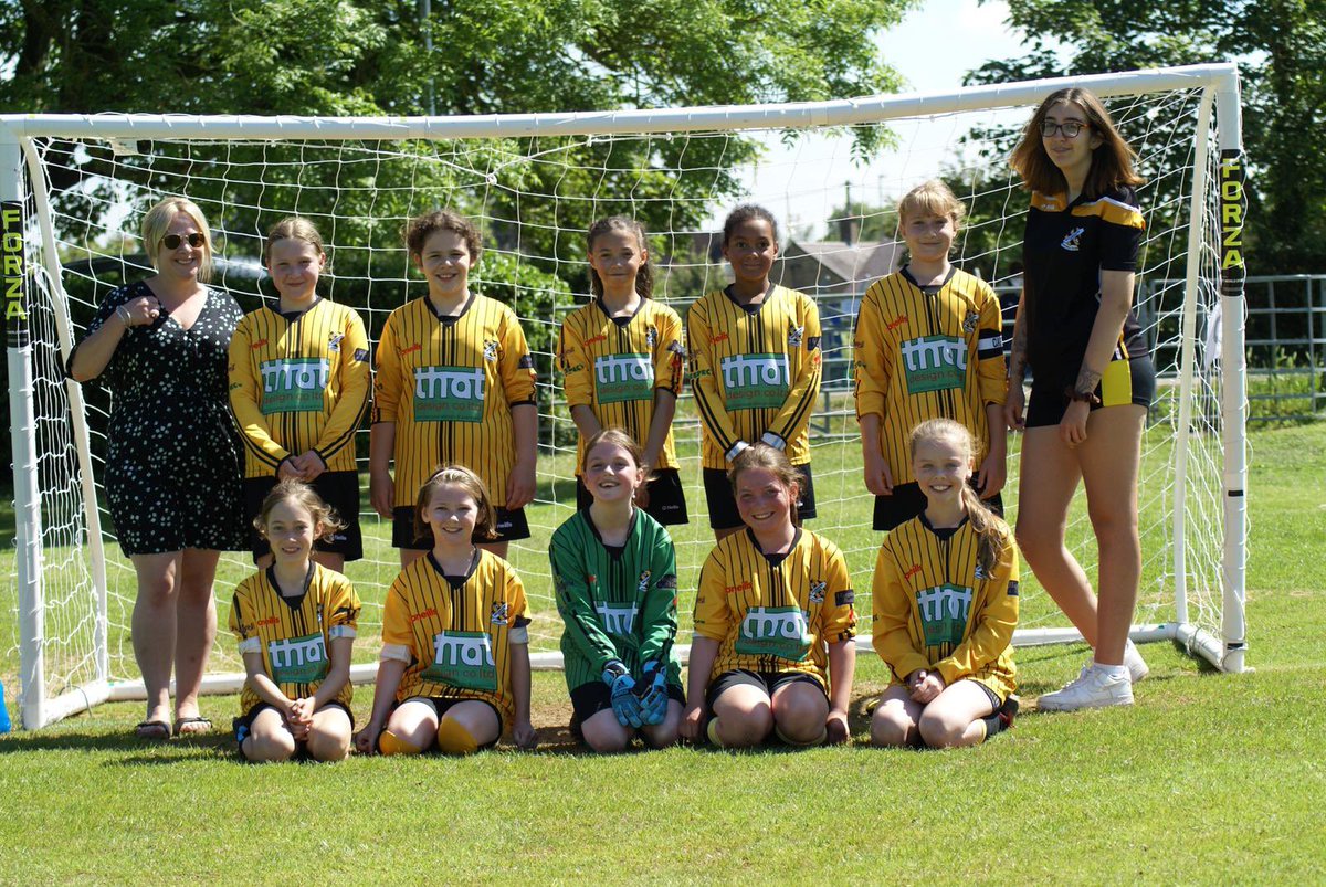 wwfcwomen_'s tweet photo. Photos from yesterday’s game against @StIvesGirls in the last league game of the @cambswgleague league. 

This is what football is about, seeing the girls have smiles on their faces each week no matter the score line💛🖤 https://t.co/DogqWPp7oI