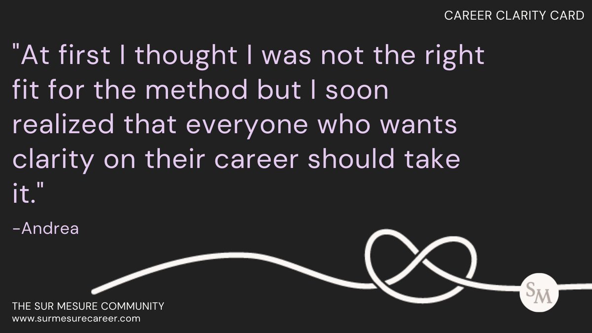 SurMesureMethod's tweet photo. Think like an athlete. 
Train yourself to grow your career. 
Join a community to learn and share. 

 #method #collaborate #executiverecruitment #careerconsciousness #retailexecutive #HR #groupcourse #luxuryfashion #selfledcourse #expertrecruiter #claritycard #careerclarity https://t.co/eAf8CbfKsS