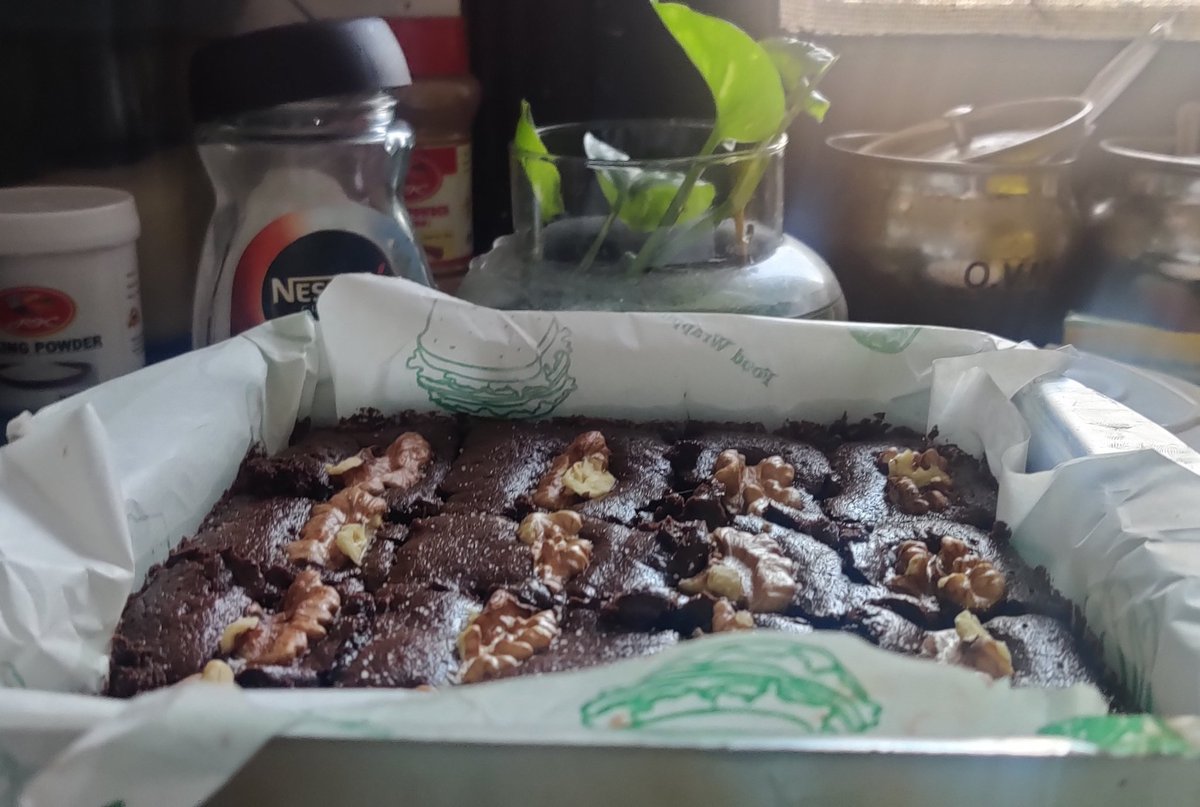 Baking is sexy! 
#weekend #Brownies #HomeBaking