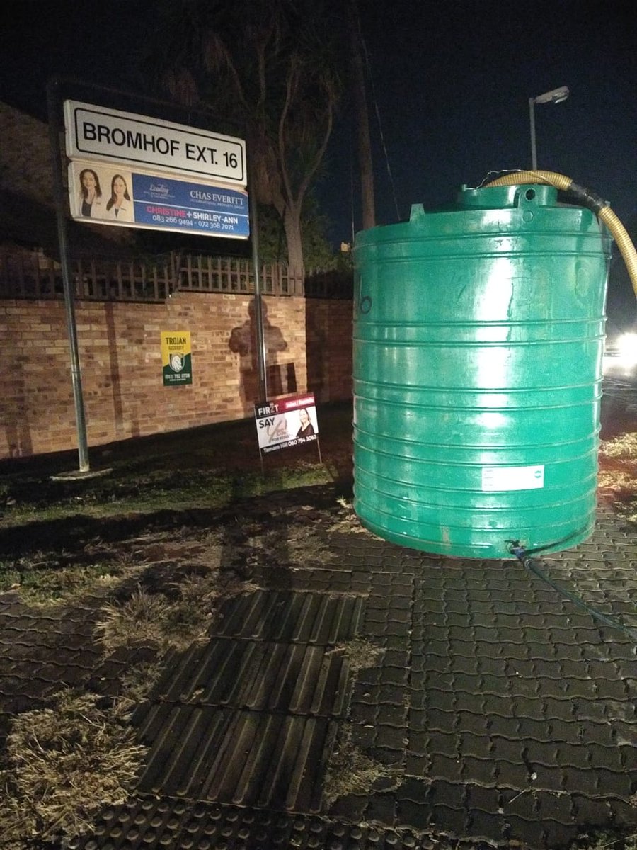 Johannesburg Water on Twitter "Tiptol burst update Repairs were