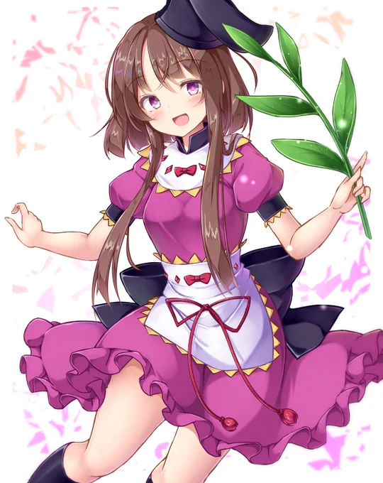 たまには普段描かないキャラを描こうと思い立ったので唐突に爾子田の里乃さん。バックダンサーのMP回復係の方 