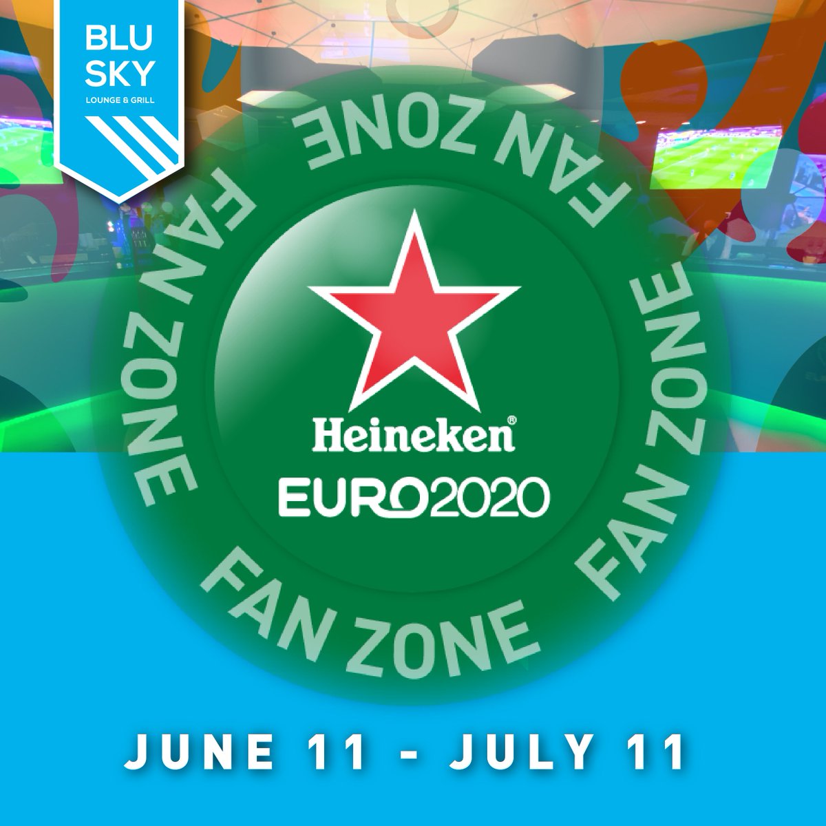 BluSkyBarAD's tweet photo. We are proud to be one of the official EURO 2020 Heineken Fan Zone in the city. 
For inquiries call 02 8184888 or email abudhabi.dine@tsogosun.com

#heineken #heinekenfanzone #inabudhabi #abudhabisports #abudhabievents #Euro2020 #EUROFanzone #youae https://t.co/oKzVzFhkGe