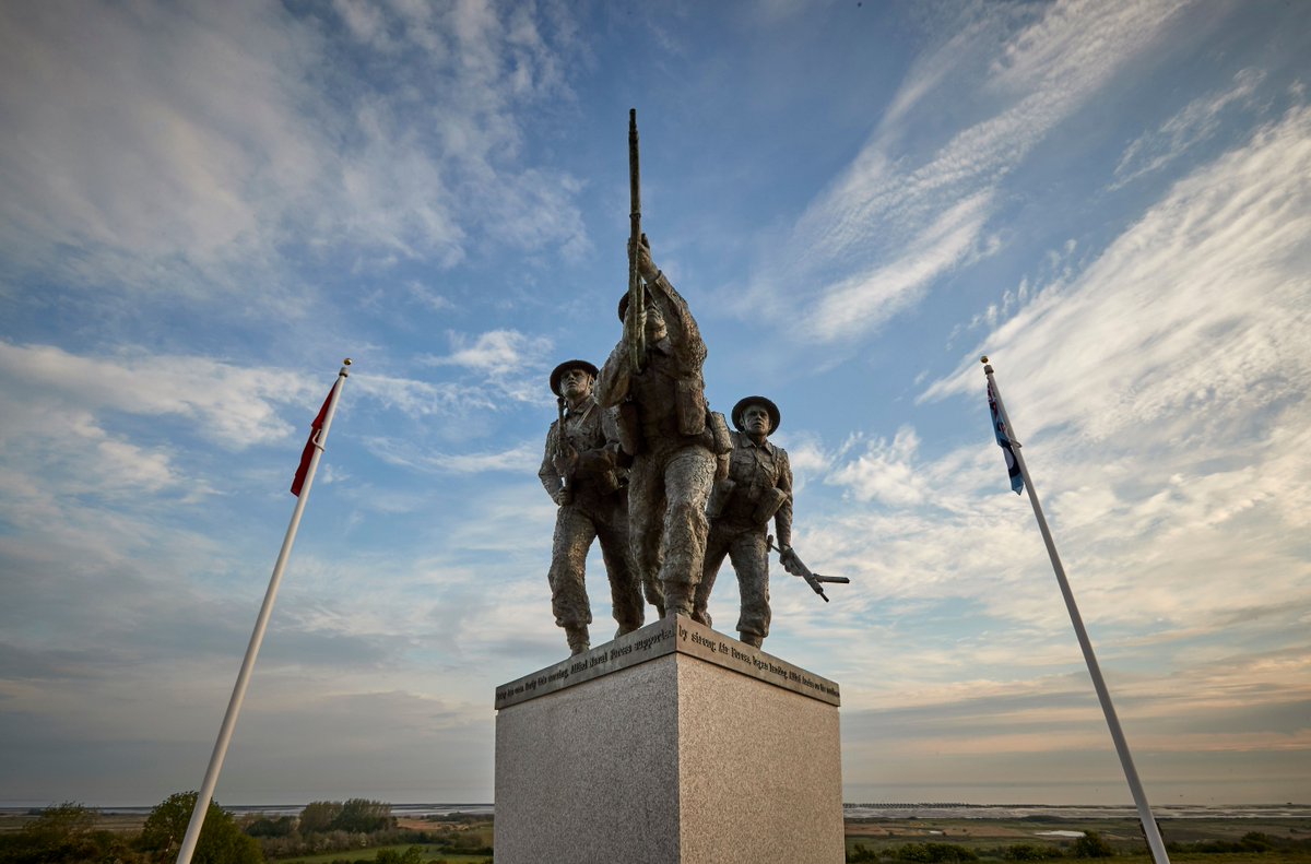 Today is the 77th anniversary of D-Day.

Veterans will gather to watch the opening of the British Normandy Memorial as the Armed Forces lead the commemorations in Normandy and at home. 

We will remember those who died and thank those who survived. #DDay77

📸: @BritishMemorial