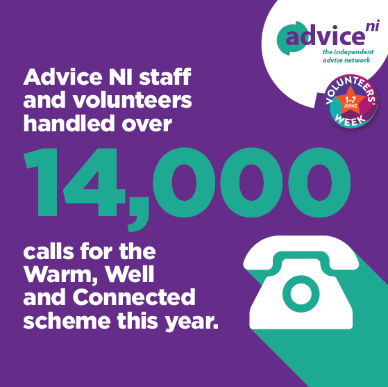 AdviceNI's tweet photo. #VolunteersWeek2021
#ATimeToSayThankYou
#WarmWellConnected https://t.co/MUVIoItFfL