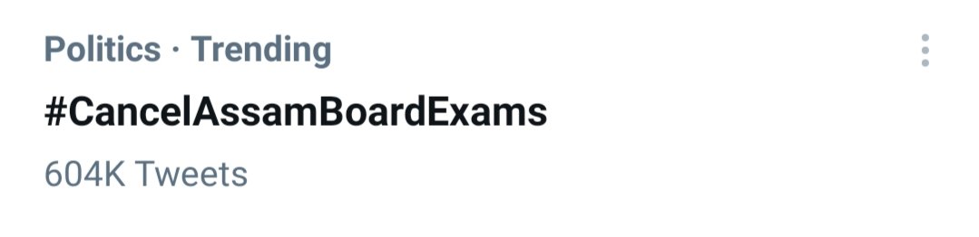 sajin_aktar's tweet photo. 604k completed 🔥1 Million soon, stay motivated, we will win💪🙏
#CancelAssamBoardExams
@himantabiswa @TheAnuragTyagi @AdvMamtaSharma @aboyobbhuyan https://t.co/xU9LBHX4qu