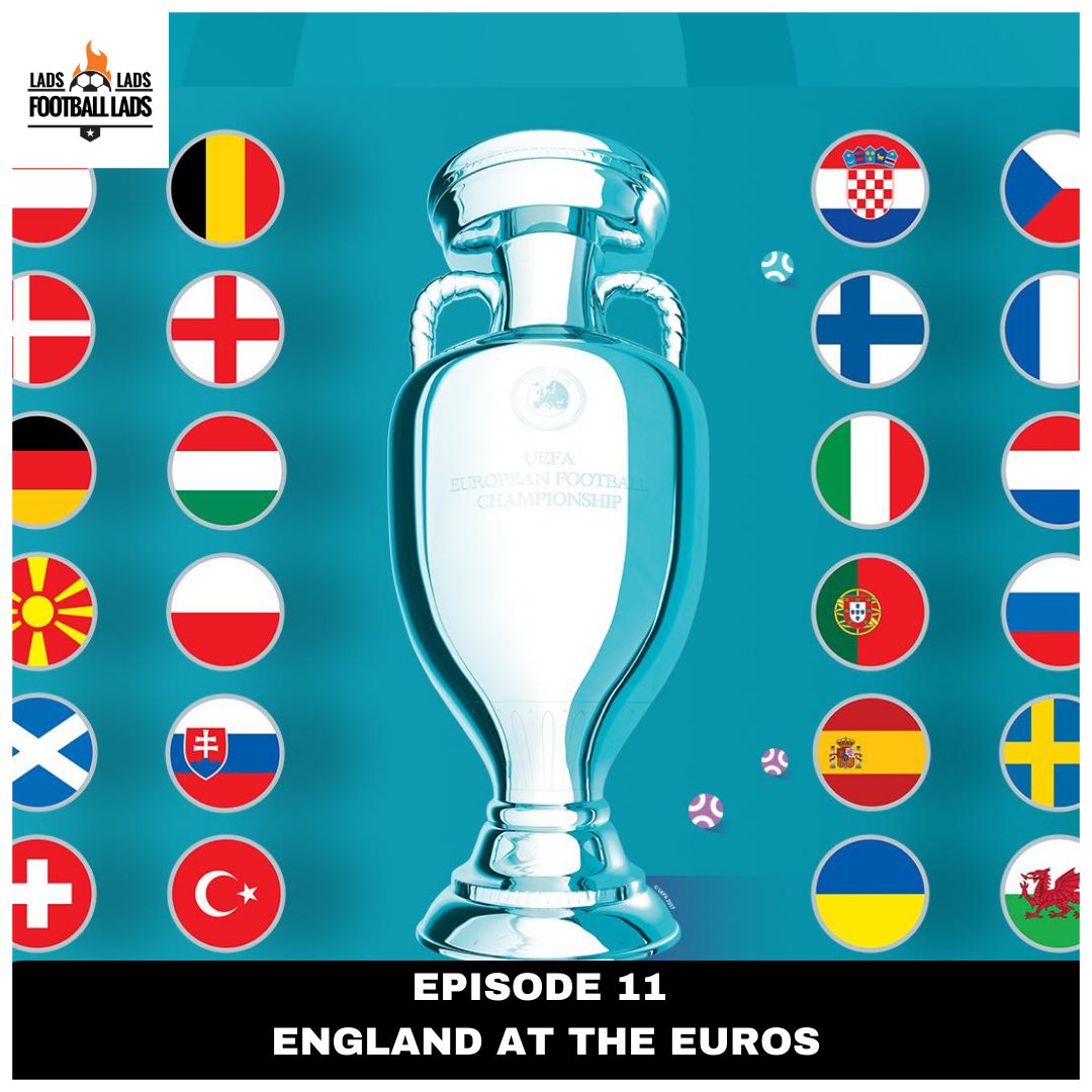 LadsLadsFooty's tweet image. 🚨 BREAKING NEWS 🚨

This summer, football is coming home ⚽️🏠

Episode 11: England at The Euros is out now 🔊

Spotify ➡️ buff.ly/3hLxRfz
Apple ➡️ buff.ly/3fZmDU4
Google ➡️ buff.ly/2QGxUy7
RSS ➡️ buff.ly/3sb17Oh

#LLFL
