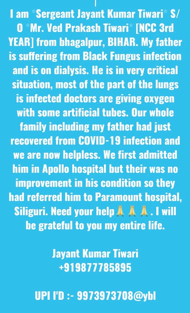 HarishBhatti9's tweet photo. @SonuSood @SoodFoundation Please help 🙏 sir
#sonusoodfoundation
@SonuSood https://t.co/HPPzUCdeGV